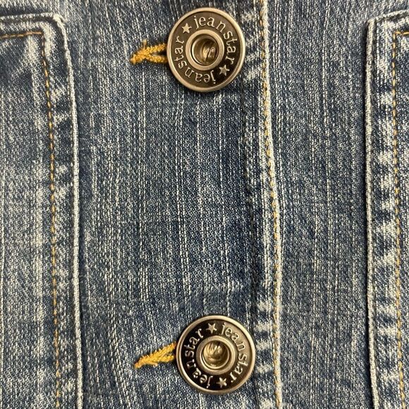Jeanstar Denim Jacket Size Small - Picture 3 of 6